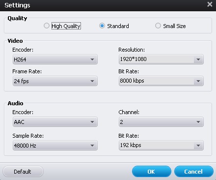 Panasonic TV 3D Converter Settings