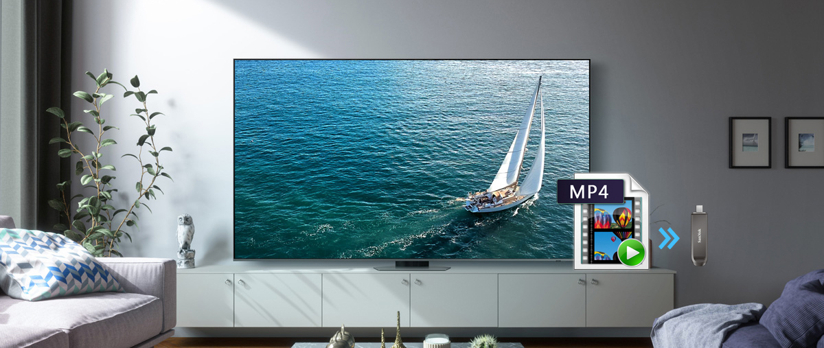 Play MP4 on Samsung LED/LCD/3D Smart TV