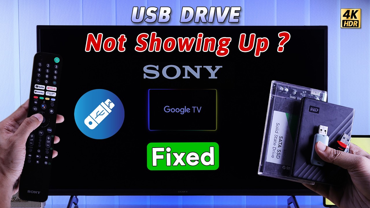 Play photos, music, and videos via USB on Sony Bravia TV